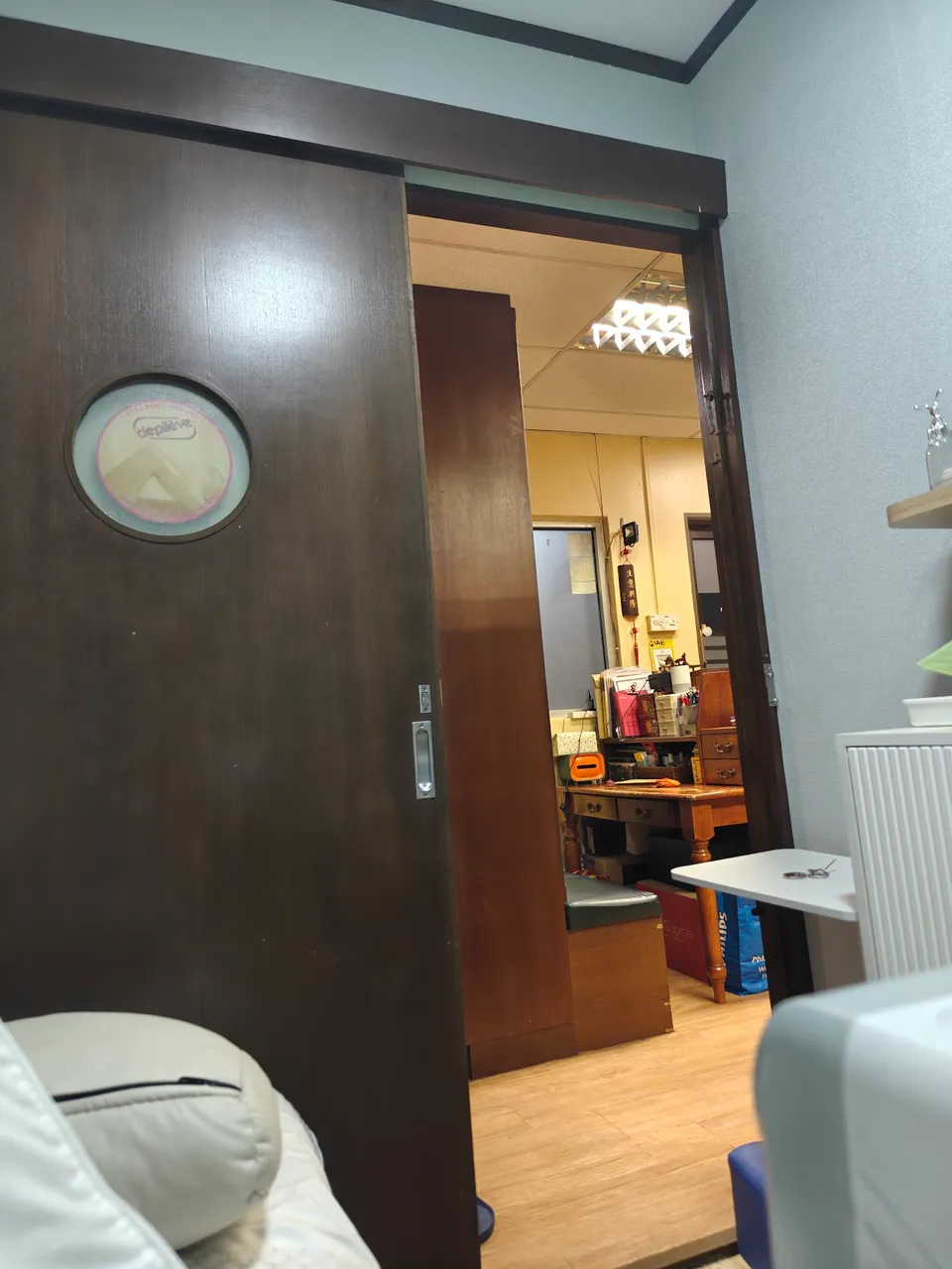 Studio entrance and consultation area